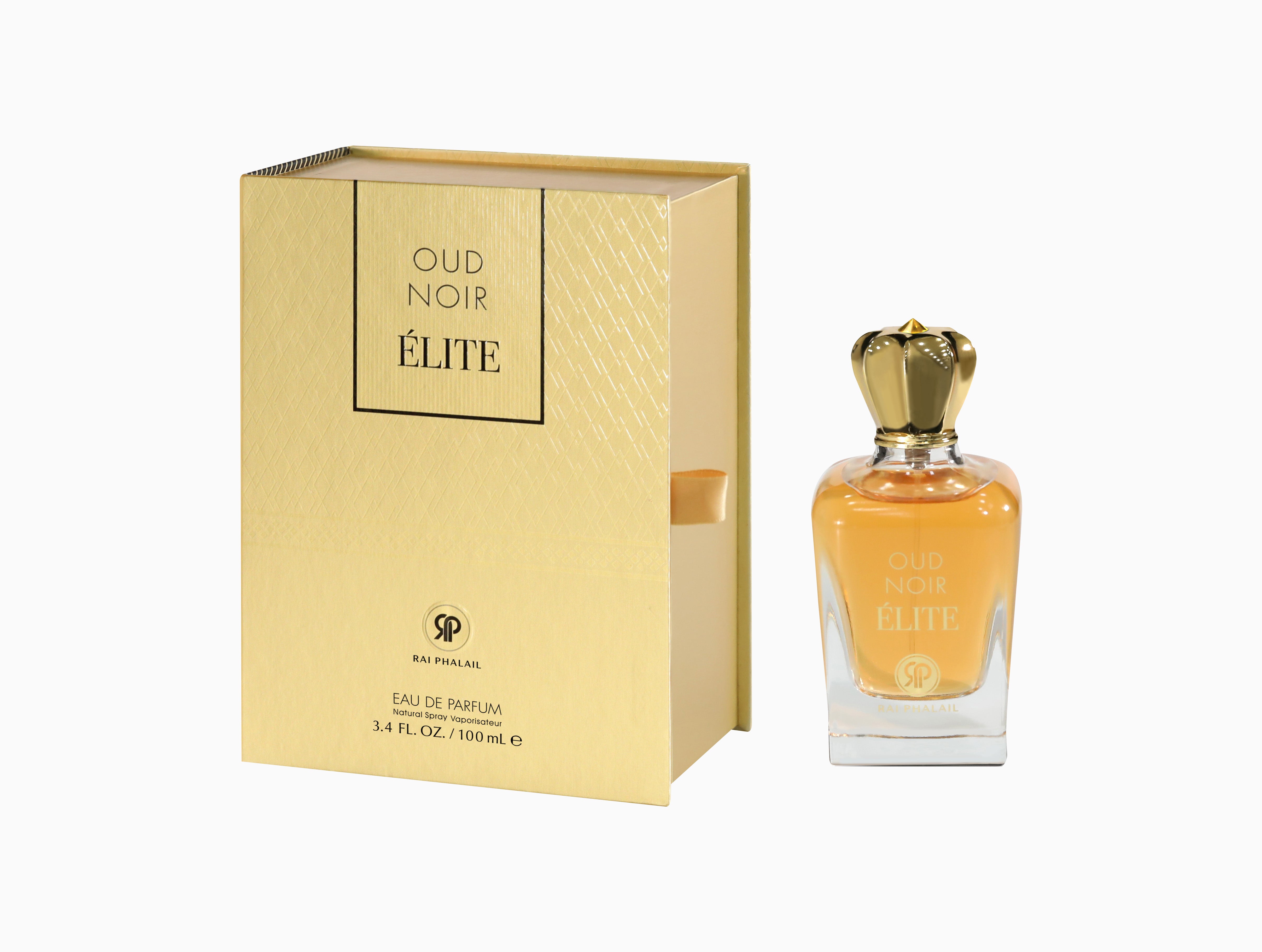 Oud Noir Elite by Rai Phalail Eau de Parfum Spray 3.4 oz PERFUME