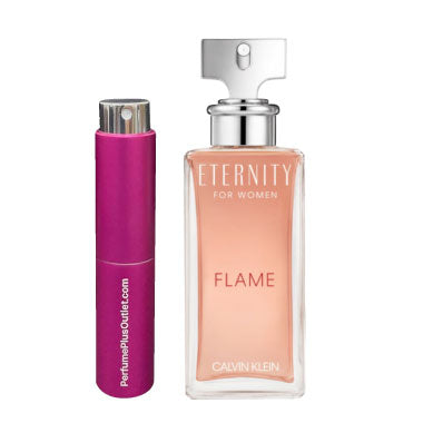 Travel Spray 0.27 oz Eternity Flame For Women By Calvin Klein PERFUME ON NET